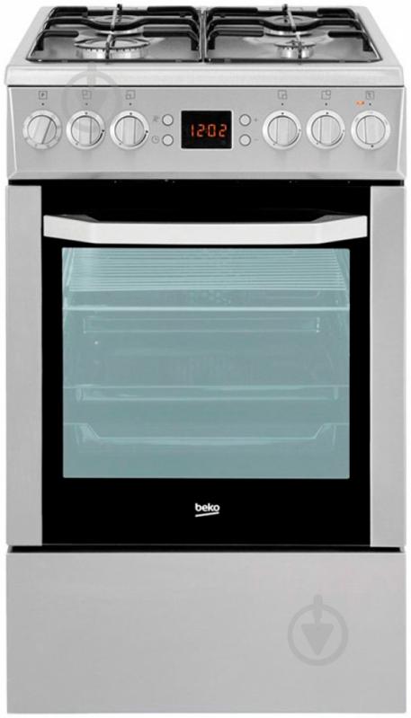 Плита комбинированная Beko CSM 52322 DX - фото 1