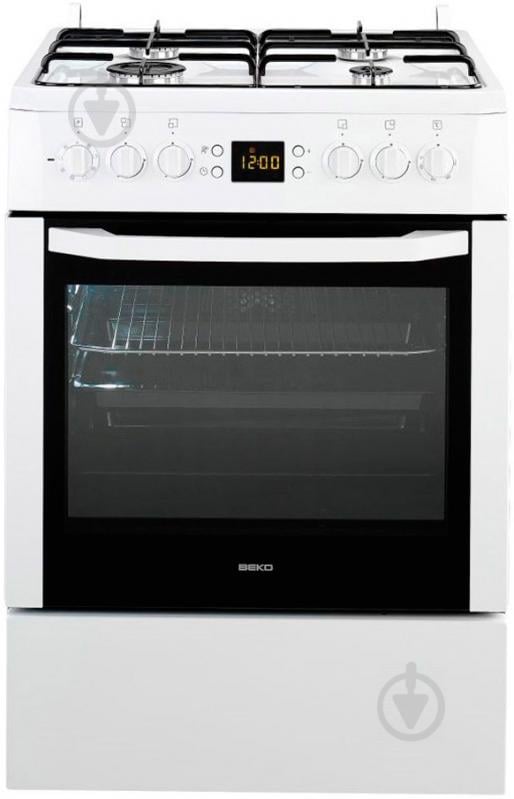 Плита комбінована Beko CSM 62320 DW - фото 1