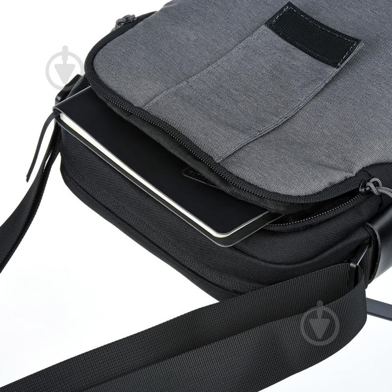 Сумка для ноутбука 2E SUPREME 10" grey (2E-TBT9180BK) - фото 7 Сумка для ноутбука 2E SUPREME 10" grey (2E-TBT9180BK) - фото 7
