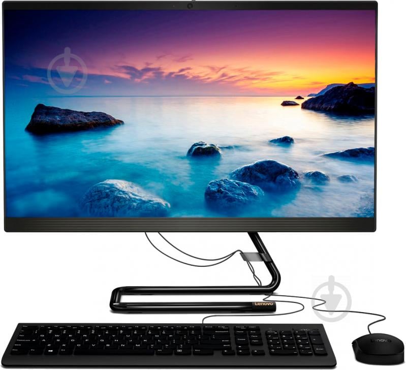 Моноблок Lenovo ideacentre AIO 3 24IMB05 23,8 (F0EU00PDUA) black - фото 1