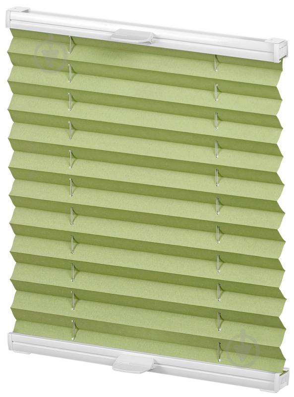 Штора-плісе Rollotex тканина DUO ECORO 120х65 см Фісташковий - фото 1