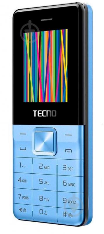 Мобільний телефон Tecno T301 Dual SIM blue - фото 2