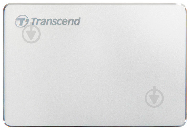 Зовнішній жорсткий диск Transcend StoreJet 1 ТБ 2,5" USB Type-C (TS1TSJ25C3S) silver - фото 1