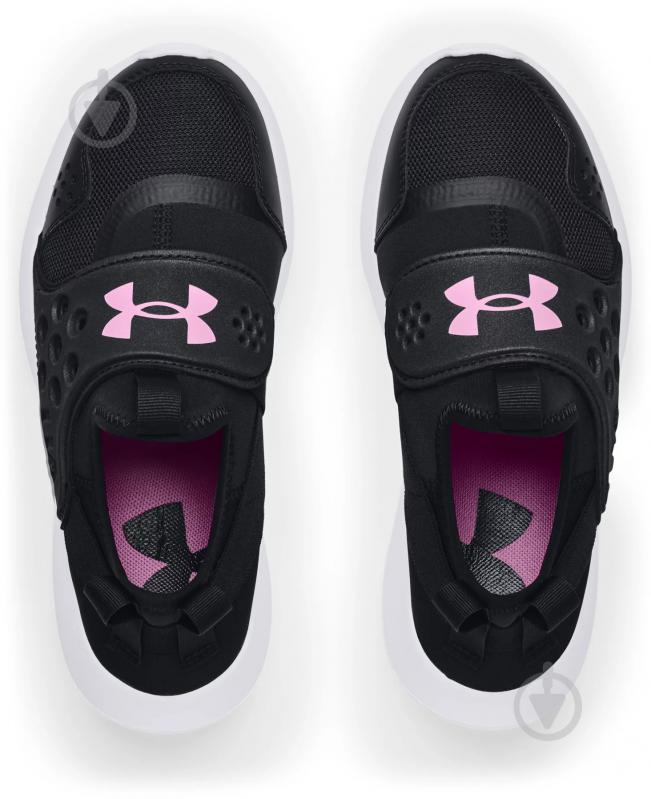 Кросівки для дівчаток демісезонні Under Armour 3024215-001 р.40 чорні - фото 5