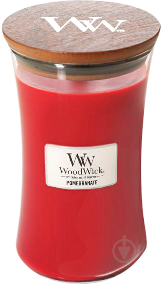 Свічка ароматична Woodwick Large Pomegranate 609 г - фото 1