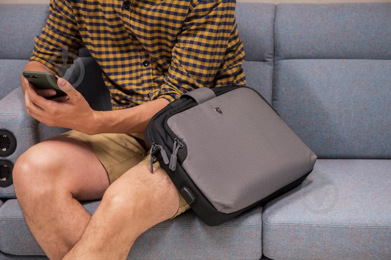 Сумка для ноутбука 2E SUPREME 16" grey (2E-CBT9185GR) - фото 20