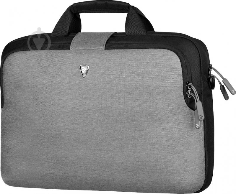 Сумка для ноутбука 2E SUPREME 16" grey (2E-CBT9185GR) - фото 5