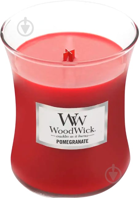 Свеча ароматическая Woodwick Medium Pomegranate 275 г - фото 1