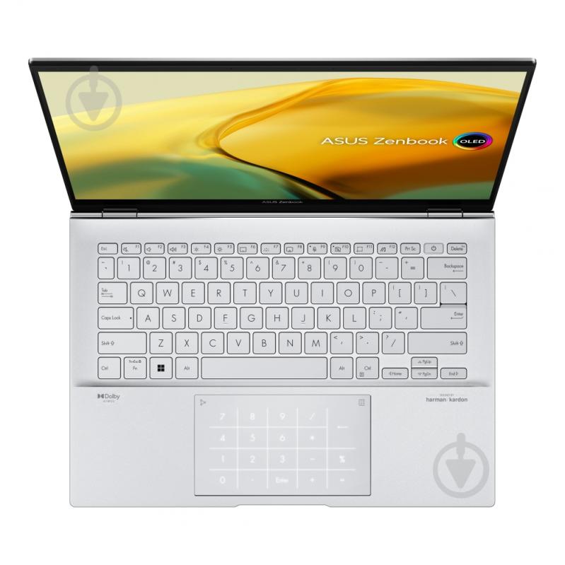 Ноутбук Asus Zenbook 14 OLED UX3402VA-KM064WS 14" (90NB10G6-M00340) foggy silver - фото 3