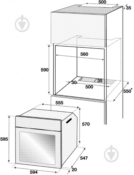 Духовой шкаф Beko BIRT24301BRMS - фото 3