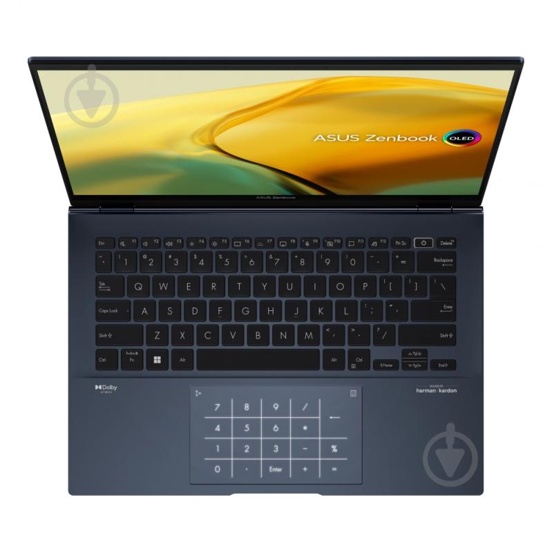 Ноутбук Asus Zenbook 14 OLED UX3402ZA-KM390X 14" (90NB0WC1-M01CT0) ponder blue - фото 3