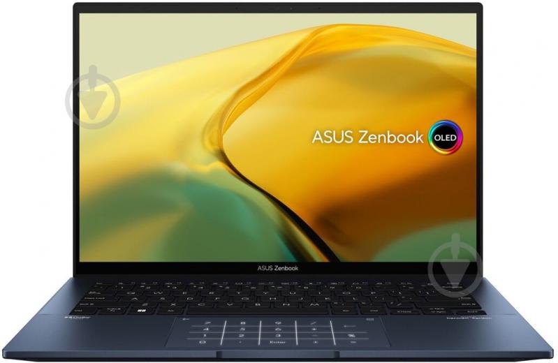 Ноутбук Asus Zenbook 14 OLED UX3402ZA-KM390X 14" (90NB0WC1-M01CT0) ponder blue - фото 1