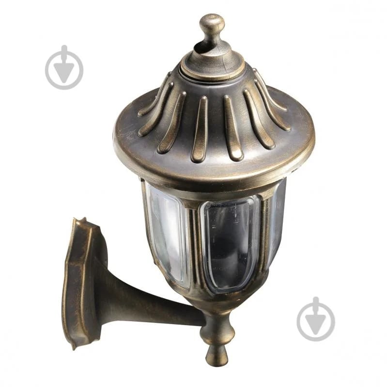 Світильник вуличний настінний Expert Light Кантрі GP E27 IP44 антична латунь GAR-1427-TEП - фото 4