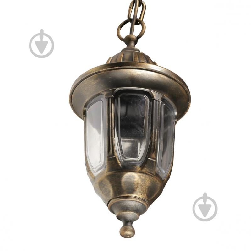 Світильник парковий Expert Light Кантрі E27 IP44 антична латунь GAR-1627-TEП - фото 3