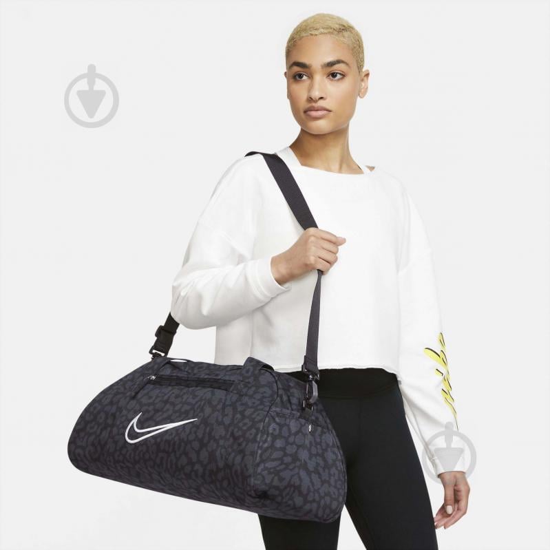 Спортивна сумка Nike GYM CLUB BAG 2.0 DJ8531-010 24 л чорний - фото 9