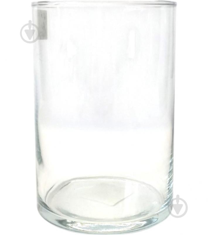 Ваза стеклянная цилидр 150х100 прозрачний - фото 1 Ваза стеклянная цилидр 150х100 прозрачний - фото 1