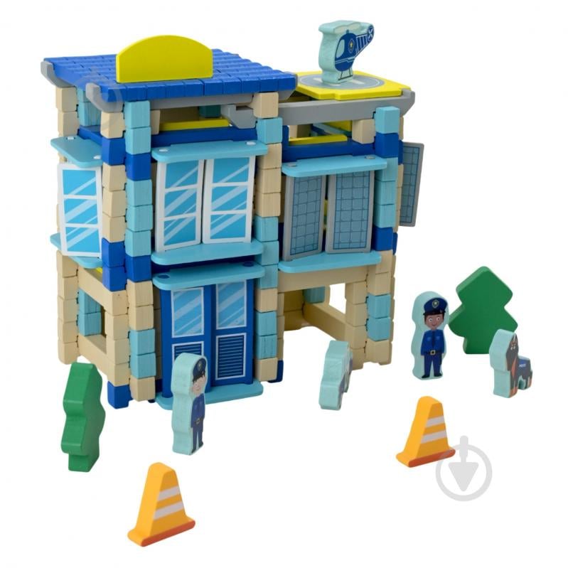 Конструктор дерев'яний Shantou Поліція C9435 - фото 3 Конструктор дерев'яний Shantou Поліція C9435 - фото 3