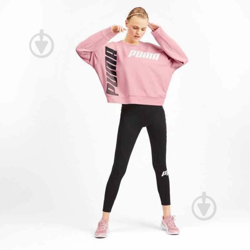 Джемпер Puma Modern Sports Crew Sweat 580417141 розовый - фото 3