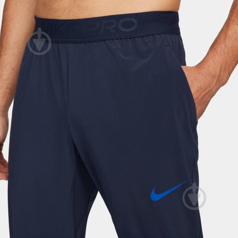 Брюки Nike M NP DF FLEX VENT MAX PANT DM5948-451 р. S синий - фото 3 Брюки Nike M NP DF FLEX VENT MAX PANT DM5948-451 р. S синий - фото 3