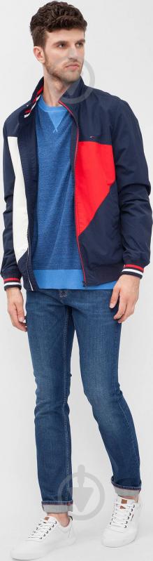 Джемпер Tommy Hilfiger TWISTED RICECORN C-NK CF MW0MW00426-14 р. XL блакитний - фото 5