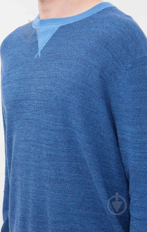 Джемпер Tommy Hilfiger TWISTED RICECORN C-NK CF MW0MW00426-14 р. XL блакитний - фото 4