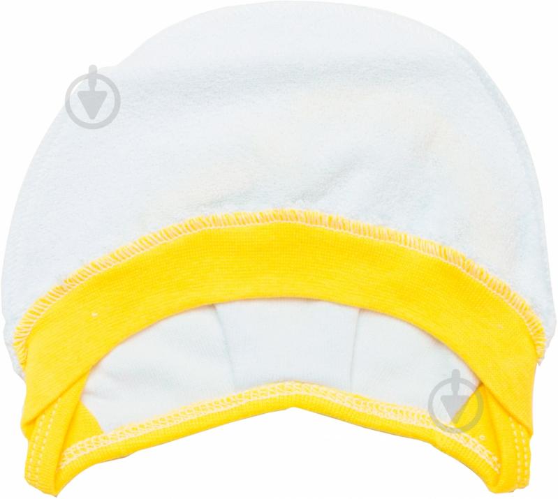 Чепчик дитячий Соня 0-3 місяці р.35-40 білий 6510 - фото 2