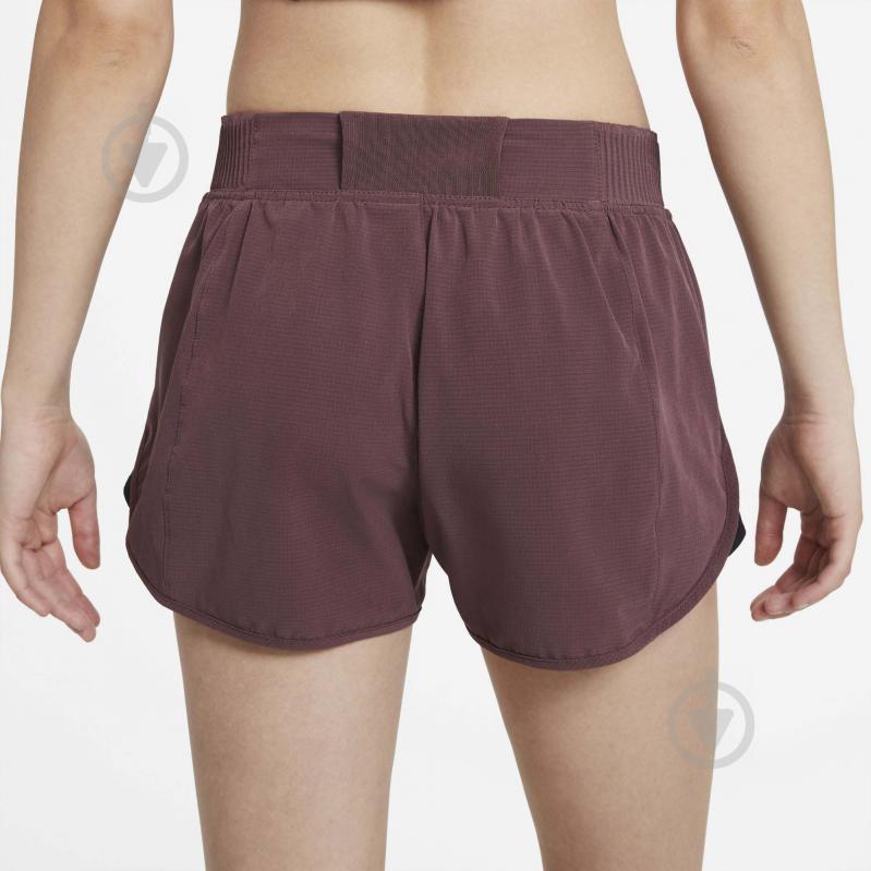 Шорти Nike W NK RUN DVN TEMPO LX SHORT DD5328-646 р. XL бордовий - фото 2