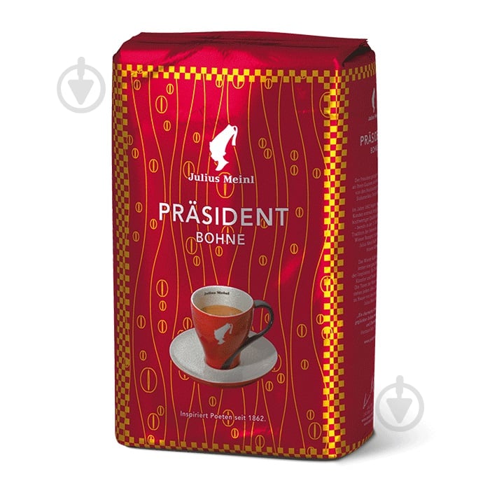 Кава в зернах Julius Meinl Prasident 500 г - фото 1