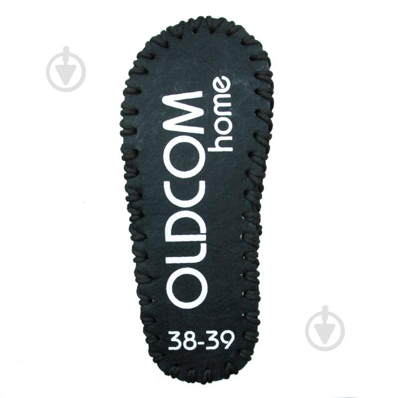 Тапки домашние Олдком Smile р.46/47 черный - фото 5 Тапки домашние Олдком Smile р.46/47 черный - фото 5