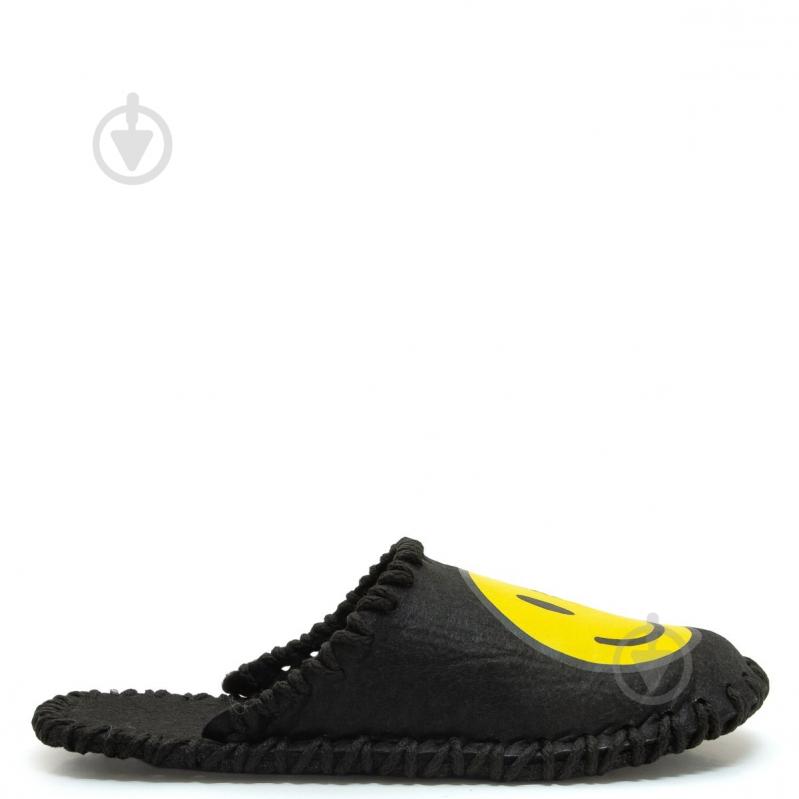 Капці домашні Олдком Smile р.38/39 чорний - фото 2 Капці домашні Олдком Smile р.38/39 чорний - фото 2