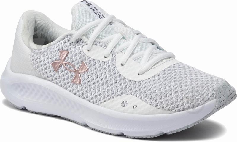 Кроссовки женские Under Armour CHARGED PURSUIT 3 VM 3025847-101 р.40 белые - фото 2