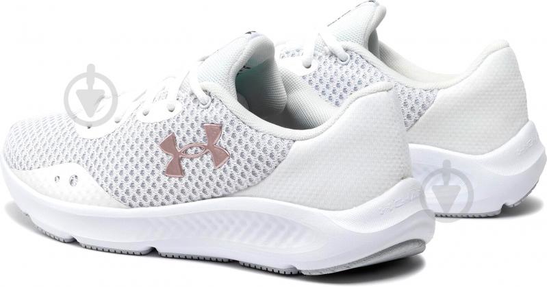 Кроссовки женские Under Armour CHARGED PURSUIT 3 VM 3025847-101 р.40 белые - фото 3