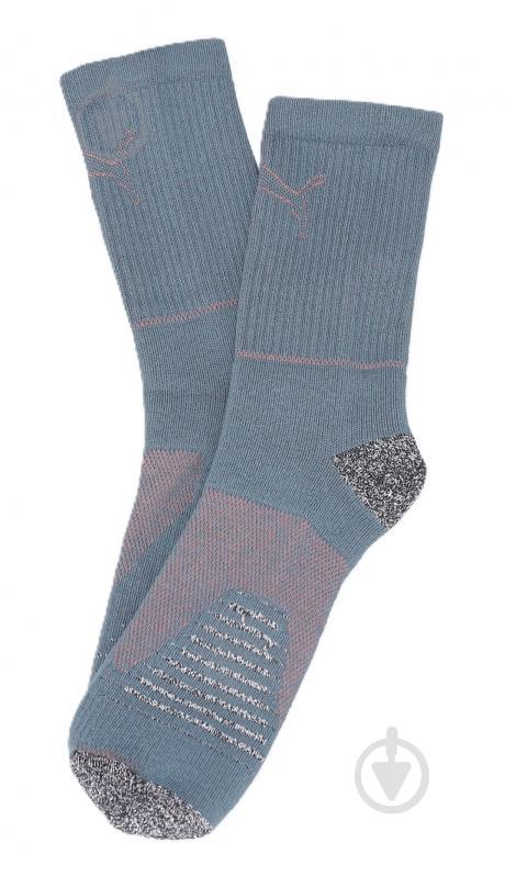 Гетри Puma FCSD Mesh Socks Promo Gray Skies-Neon Su 78048402 р.35-38 сірий - фото 1