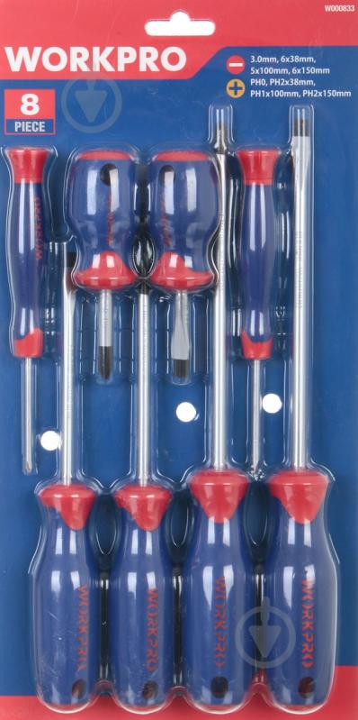 Набір викруток WORKPRO W000833 - фото 2