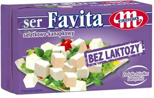 Сир Mlekovita Фавіта без лактози 45% 270г 5900512985091 - фото 2