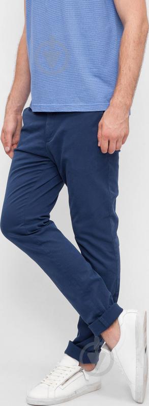 Штани Tommy Hilfiger BLEECKER CHINO STR DOBBY GMD MW0MW01071-416 33-34 синій - фото 1