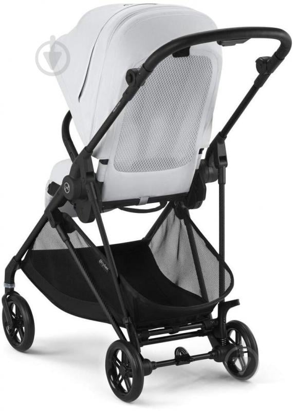 Коляска прогулянкова Cybex Melio Carbon Fog Grey (З Бампером) (525000043) - фото 4