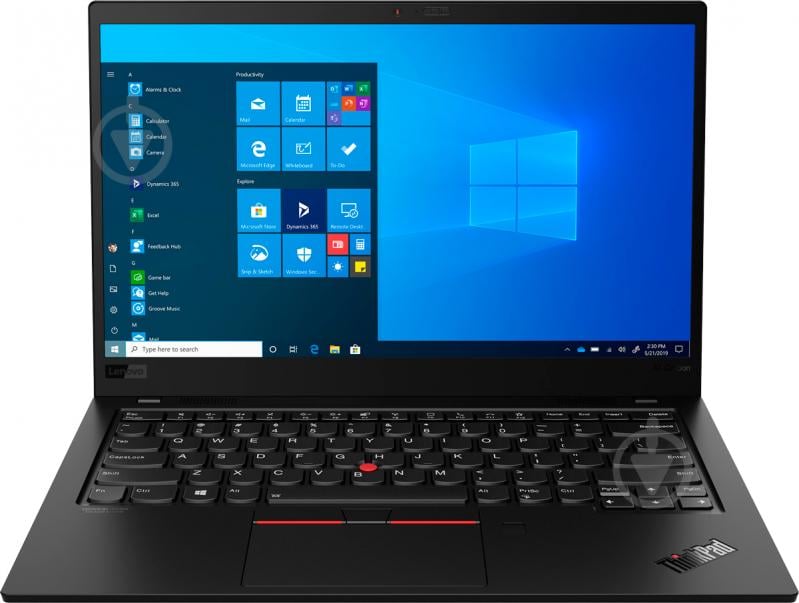 Ноутбук Lenovo ThinkPad X1 Carbon 8th Gen 14 (20U9004PRT) black - фото 2