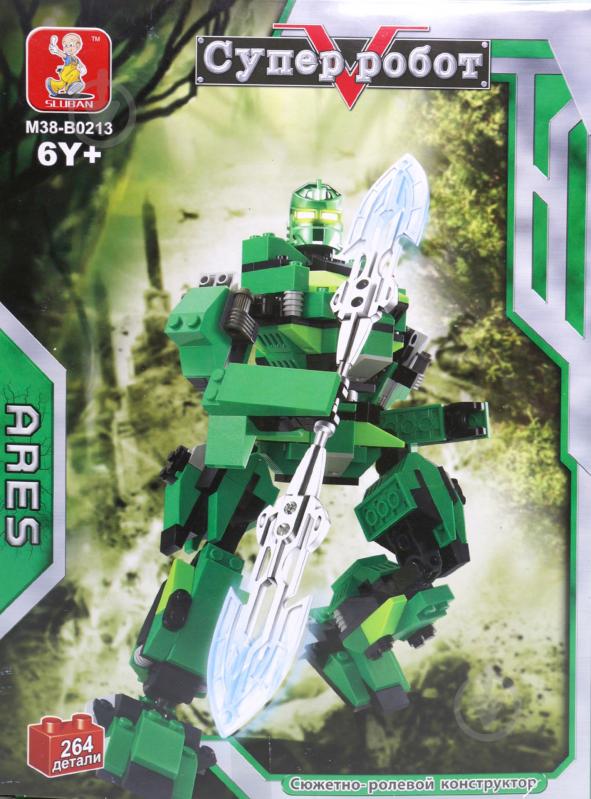 Конструктор Sluban Суперробот Ares M38-B0213R - фото 2