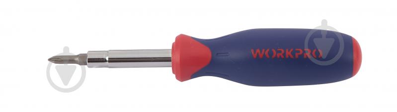 Отвертка со сменными насадками WORKPRO W021186 - фото 1