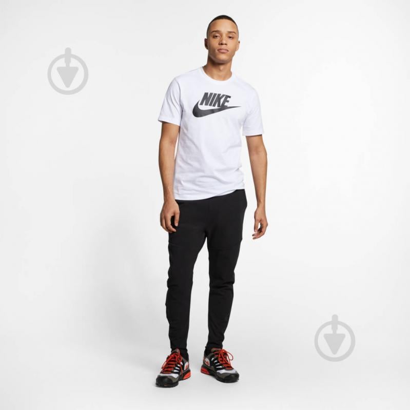 Футболка Nike M NSW TEE ICON FUTURA AR5004-101 р.S білий - фото 4