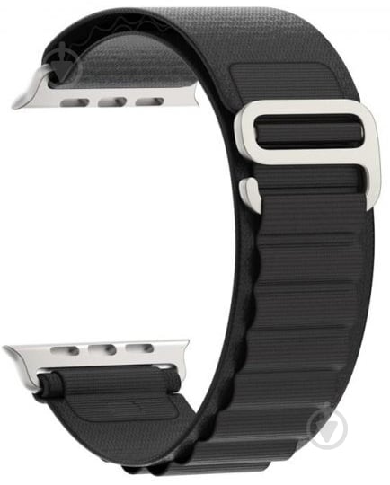 Ремінець Armorstandart Alpina Band для Apple Watch 42 мм / 44 мм / 45 мм black (ARM64977) - фото 1