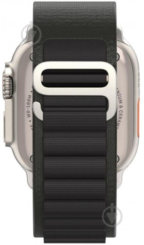 Ремінець Armorstandart Alpina Band для Apple Watch 42 мм / 44 мм / 45 мм black (ARM64977) - фото 5