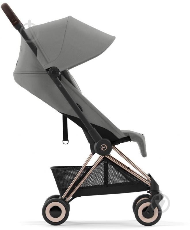 Коляска прогулянкова Cybex Coya Rosegold Mirage Grey (522004255) - фото 2 Коляска прогулянкова Cybex Coya Rosegold Mirage Grey (522004255) - фото 2