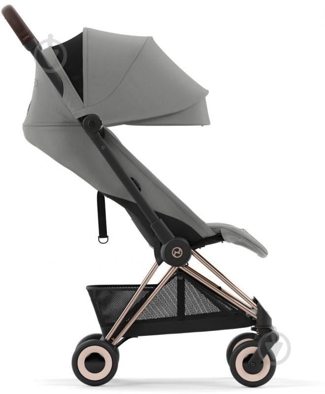 Коляска прогулянкова Cybex Coya Rosegold Mirage Grey (522004255) - фото 4 Коляска прогулянкова Cybex Coya Rosegold Mirage Grey (522004255) - фото 4