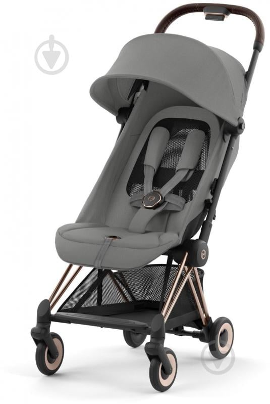 Коляска прогулянкова Cybex Coya Rosegold Mirage Grey (522004255) - фото 6 Коляска прогулянкова Cybex Coya Rosegold Mirage Grey (522004255) - фото 6