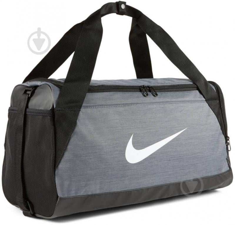 Сумка Nike Nk Brsla S Duff NFS CK0939-064 40 л черный с серым - фото 1