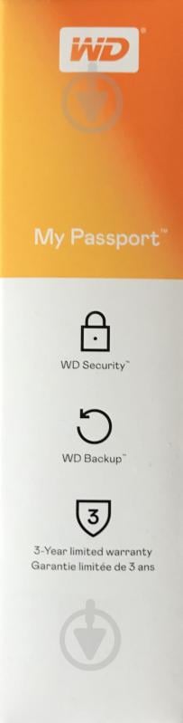 Зовнішній жорсткий диск Western Digital My Passport 4 ТБ 2,5" USB 3.0USB 2.0 (WDBPKJ0040BBK-WESN) black - фото 13