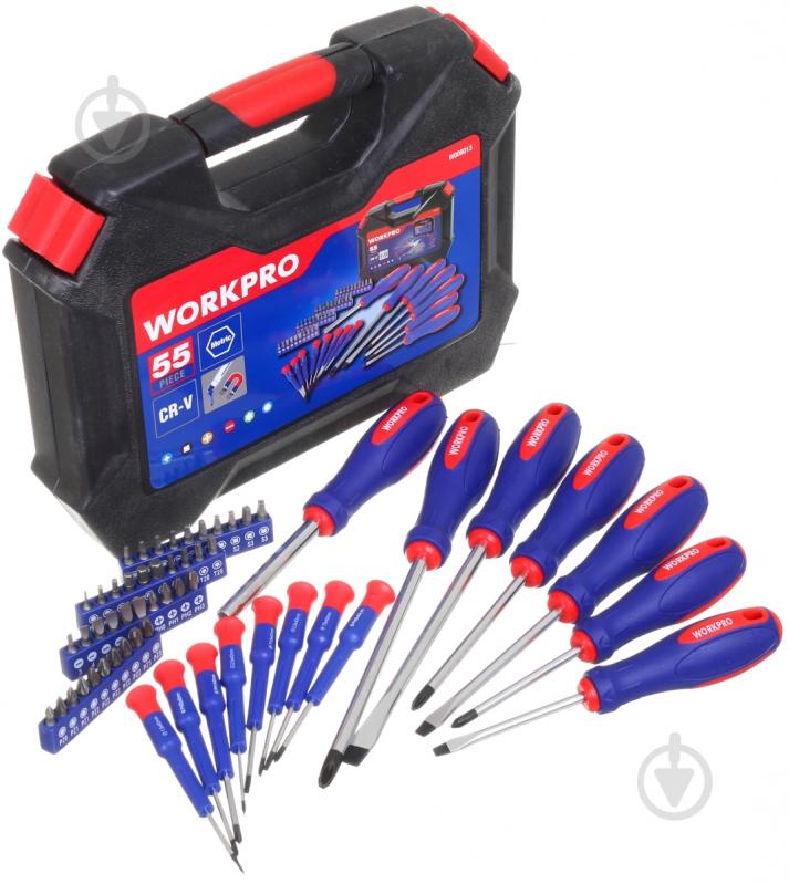 Набор отверток 56 предметов W009013 - фото 2 Набор отверток 56 предметов W009013 - фото 2