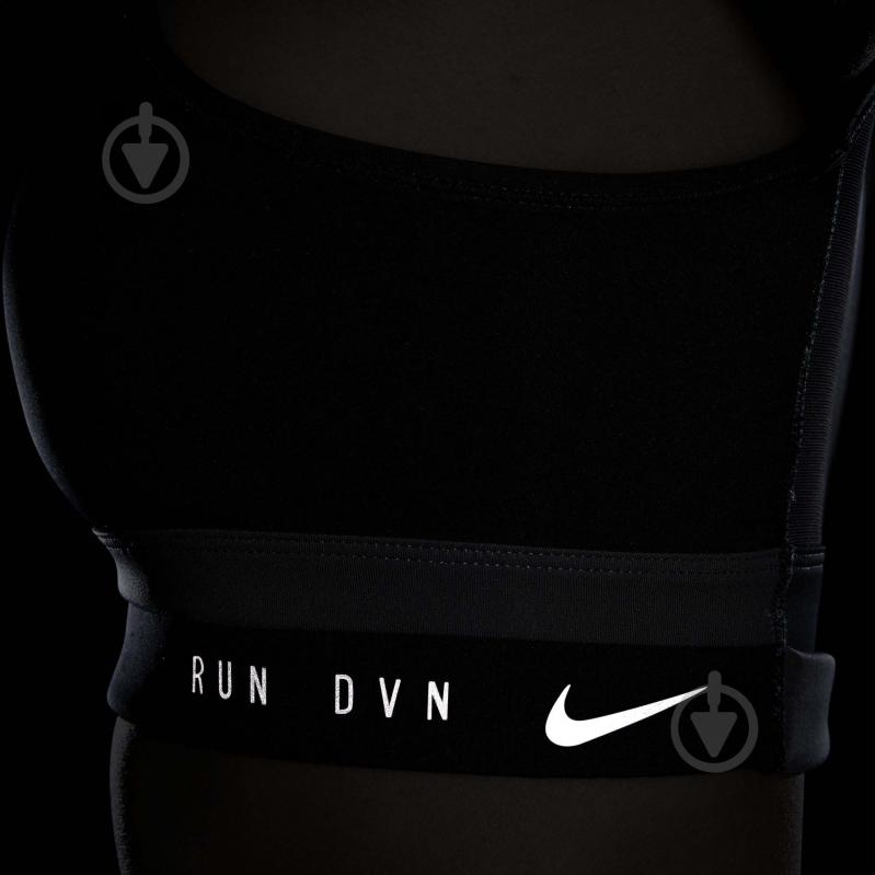 Бра Nike W NK DF SWSH LL RUNDVSN BRA DD1101-010 р.XS черный - фото 10